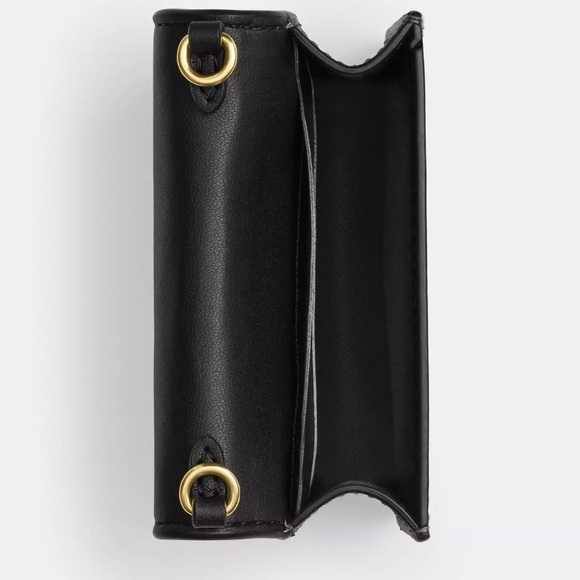 NWT Coach Mini Wallet On A Chain With Leopard Print - Picture 4 of 10